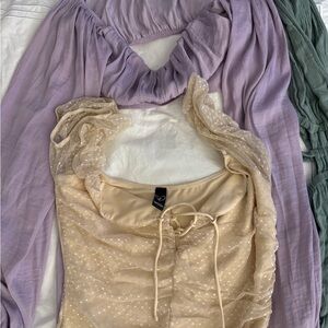 Women’s Windsor 2 Piece Bundle size medium blouse and bodysuit